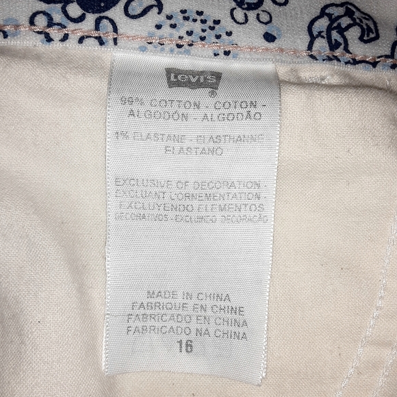 Levi's Tummy Flattening Wide Leg Crop Stretch Jean - Picture 14 of 16